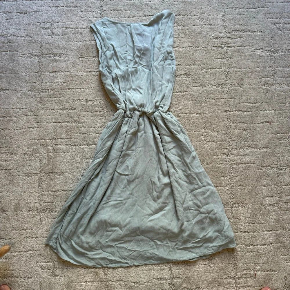 Seraphine Light Green Maternity Dress - Picture 7 of 14